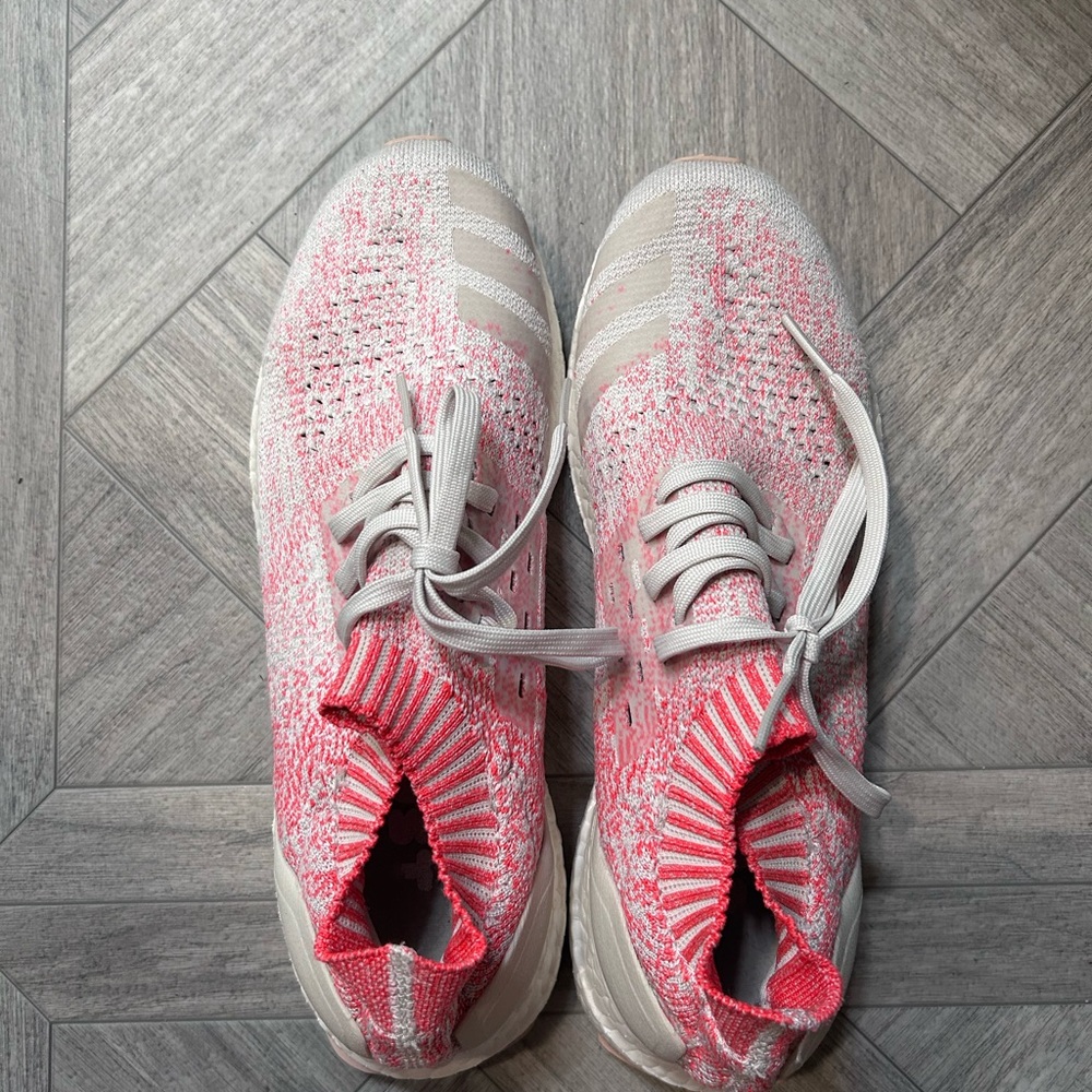 adidas Pink and White Women's Sneakers